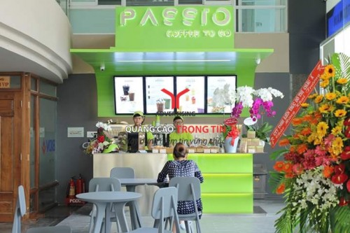 Bảng hiệu coffee PASSIO